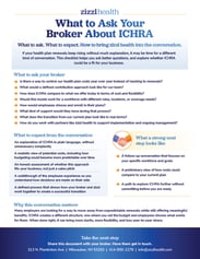 What to Ask Your Broker About ICHRA