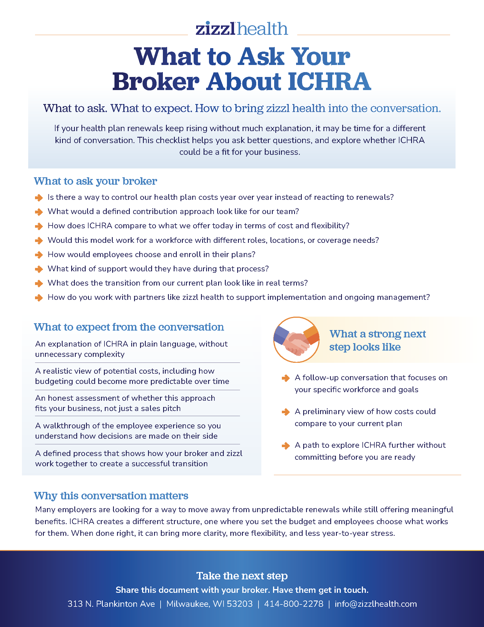 WhattoAskYourBrokerAboutICHRA